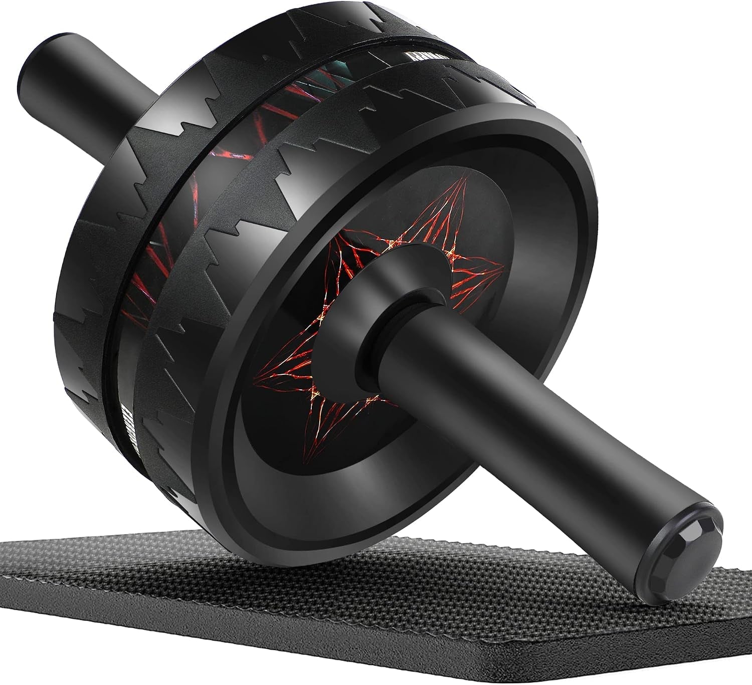 Ab roller wheel packaging and included accessories