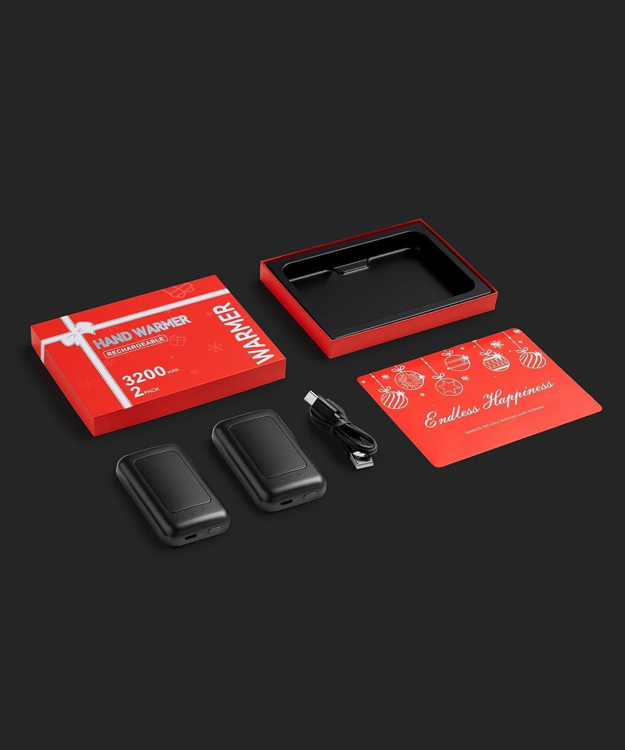 Veraen rechargeable electric hand warmer, product view