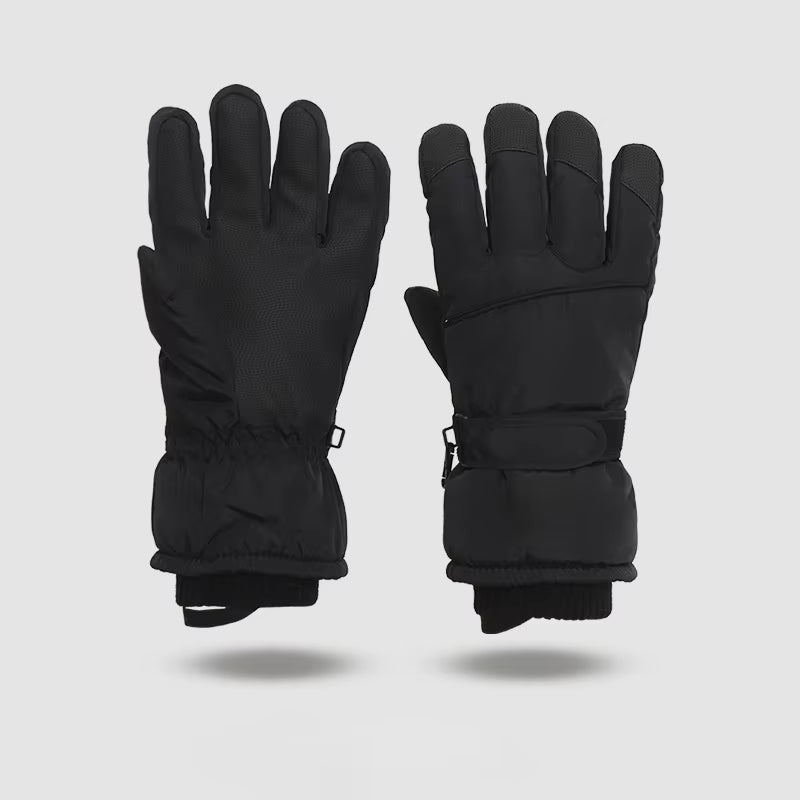 Men's touch screen winter gloves for riding and skiing