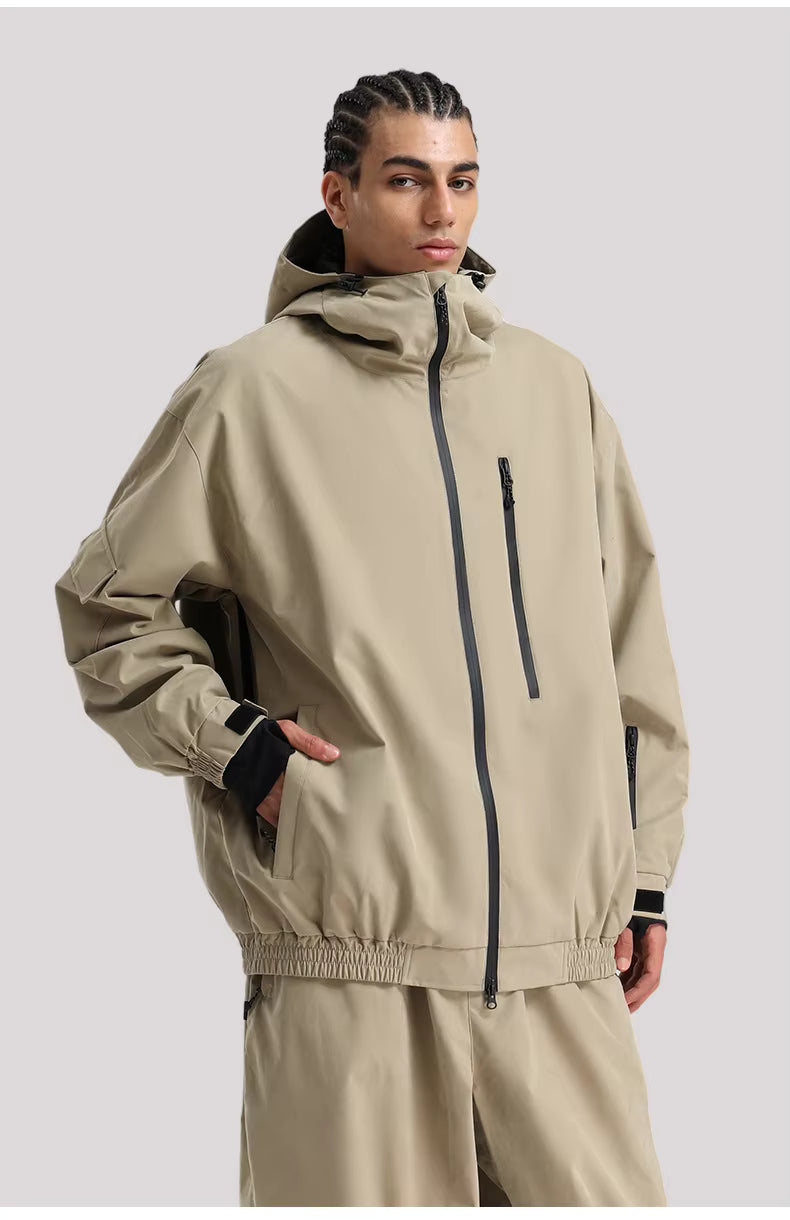 Men's & Women's Unisex Waterproof Ski Jacket - Windproof Snowboard Coat