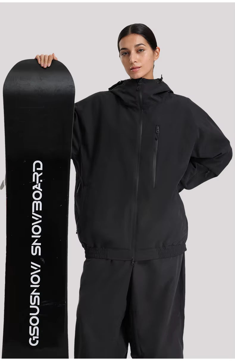 Men's & Women's Unisex Waterproof Ski Jacket - Windproof Snowboard Coat