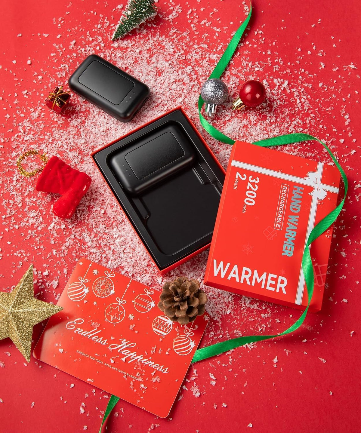 Veraen rechargeable electric hand warmer, product view