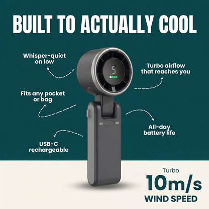 Portable Handheld Mini Turbo Fan